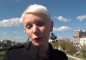 Short-haired mommy is happy to take this hunk's cock