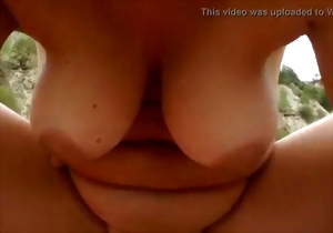 Stunning BBW mature rides on my big dick in the close-up